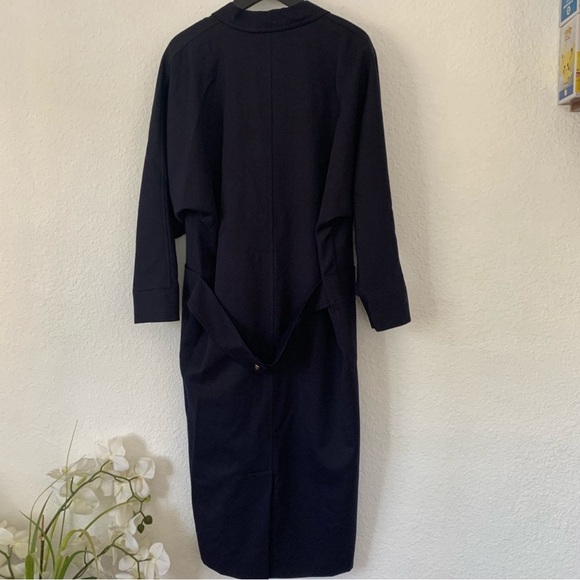 Burberry Vintage Wool Trench Coat   Double-Breasted Design 12 - Picture 2 of 15